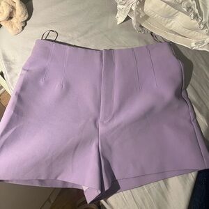 Cutest Zara lavender shorts
